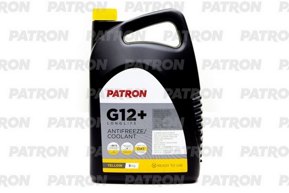 Антифриз PATRON PCF5005 желтый, G12+