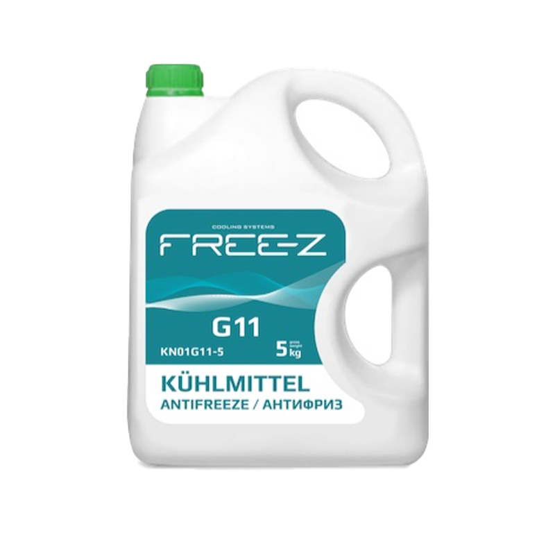 фото Антифриз antifreeze free-z g11 5 кг free-z арт. kn01g115