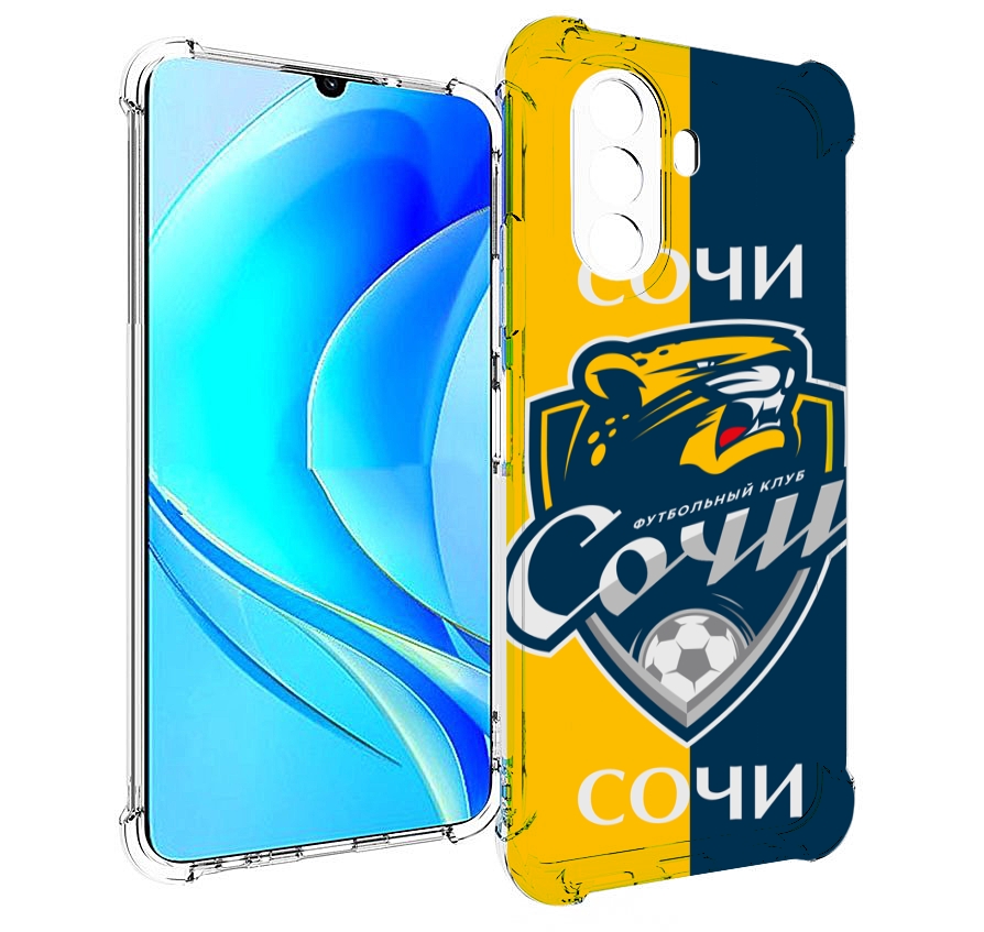 

Чехол MyPads фк сочи для Huawei Nova Y70 / Nova Y70 Plus (MGA-LX9N) / Huawei Enjoy 50, Прозрачный, Tocco