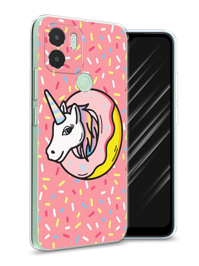 

Чехол Awog на Xiaomi Redmi A1+/A2+ "Единорог в пончике", Розовый;желтый;белый, 318550-2