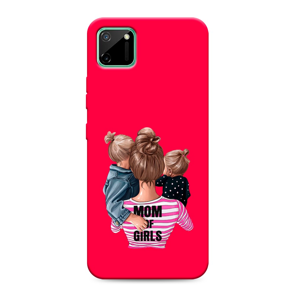 

Чехол Awog на Realme C11 2020 "Mom of Girls", Разноцветный, 253853-1