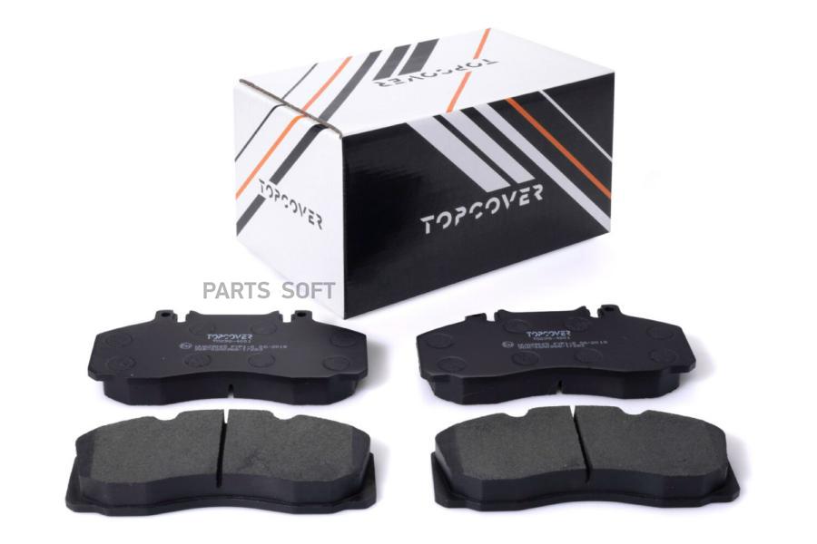 

Колодки тормозные дисковые к-кт T02984001 TOPCOVER, T02984001