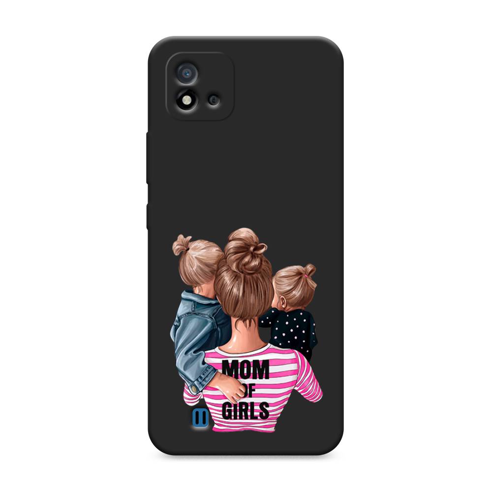 

Чехол Awog на Realme C20 "Mom of Girls", Разноцветный, 254852-1