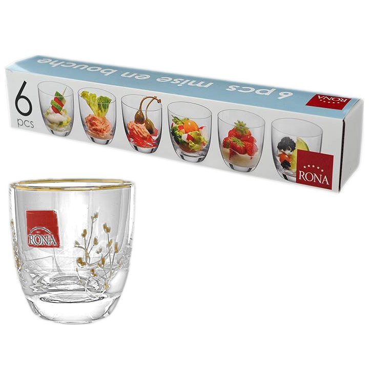 

Стопки 120 мл 6 шт Rona "Drink master Травка" 157526, Drink master