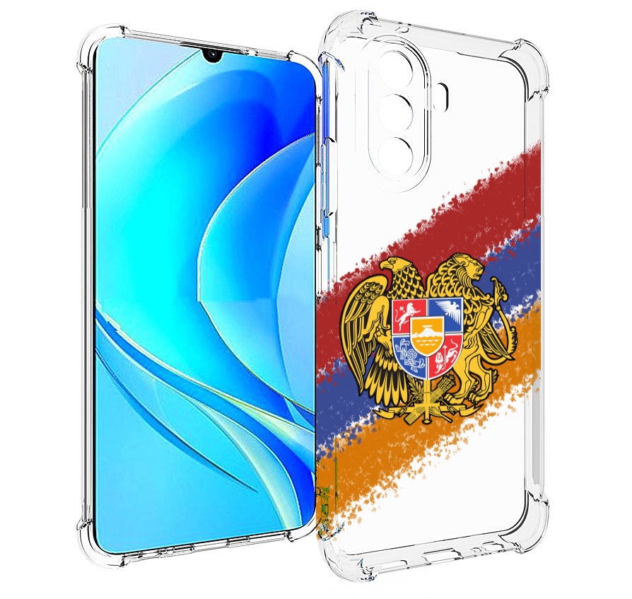 

Чехол MyPads флаг герб Армении для Huawei Nova Y70 / Nova Y70 Plus (MGA-LX9N), Прозрачный, Tocco