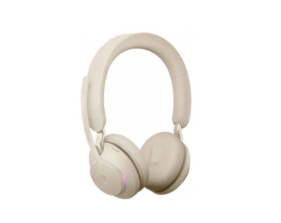 фото Гарнитура jabra evolve2 65 ms stereo usb beige