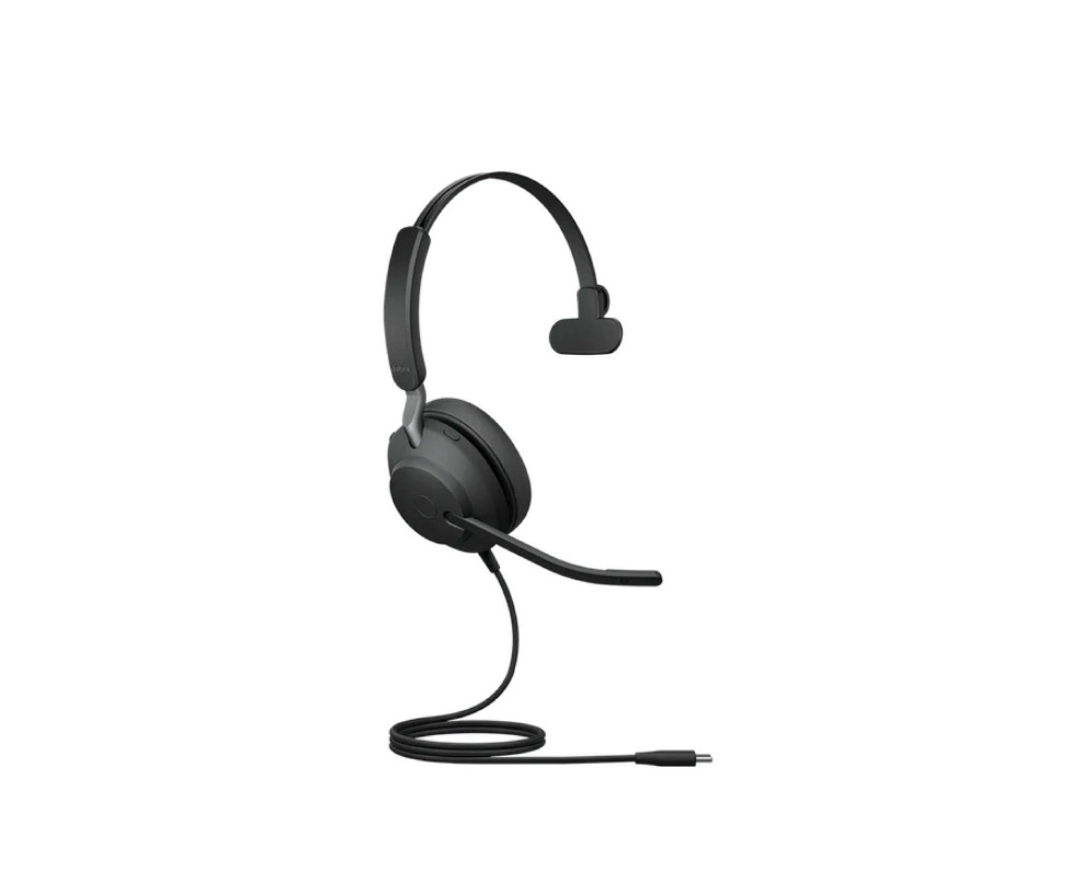 фото Гарнитура jabra evolve 2 40 ms mono usb black