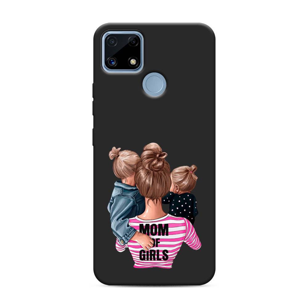 

Чехол Awog на Realme C25/C25s "Mom of Girls", Разноцветный, 256952-1