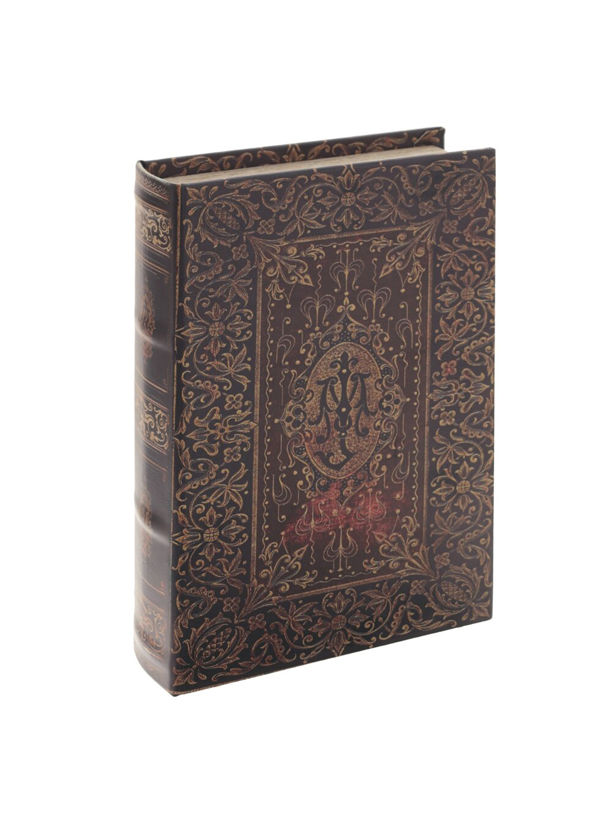 

Шкатулка-книга с замком Remecoclub, деревянная, 16x5x24 см, Коричневый