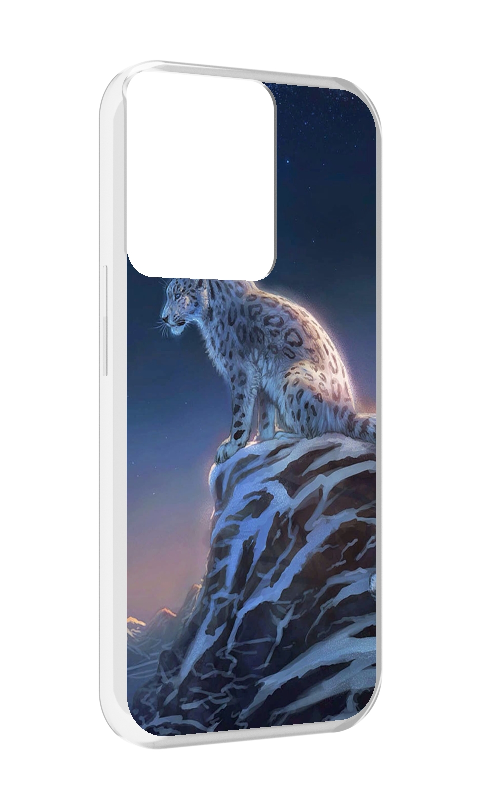

Чехол MyPads Одинокий-Барс для OPPO Reno 8, Прозрачный, Tocco
