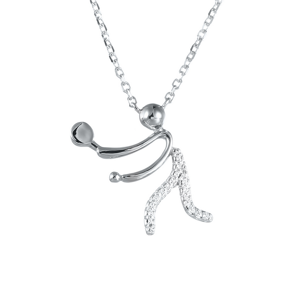 

Колье из серебра с фианитом 45 см Element47 SN-B0675_KL_001_WG, SN-B0675_KL_001_WG