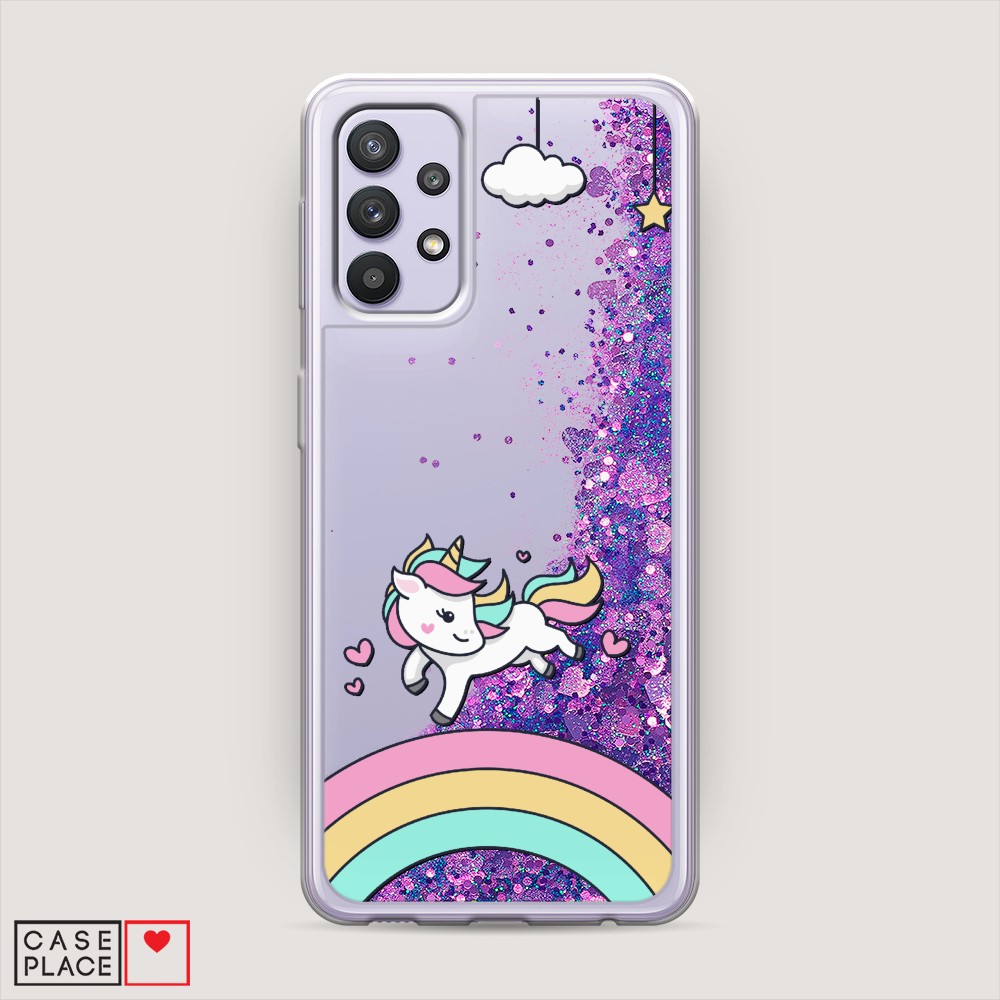 

Чехол Awog на Samsung Galaxy A32 / Самсунг A32 "Единорог на радуге", Разноцветный, 2102092-1