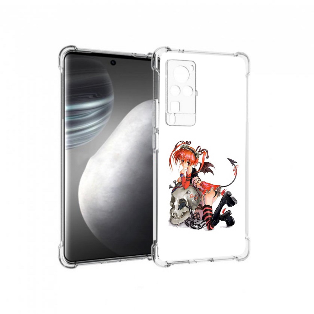 

Чехол MyPads Tocco для Vivo X60 pro аниме (PT226972.385.221), Прозрачный, Tocco