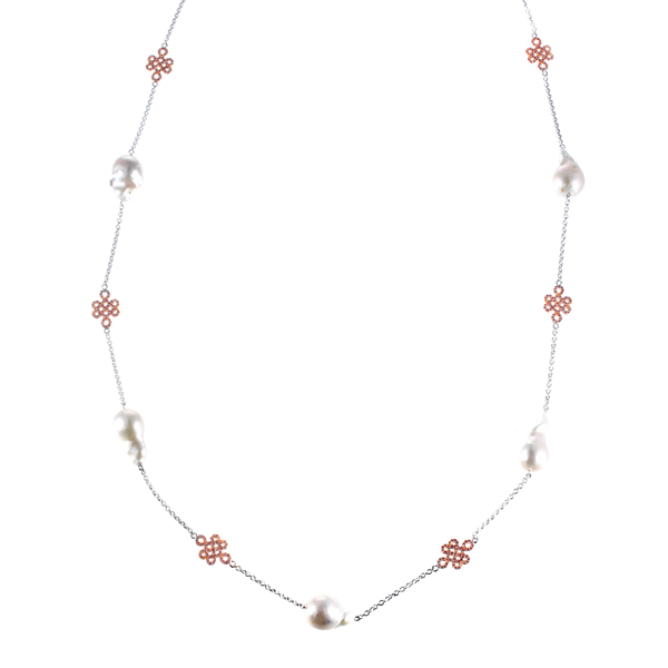 

Сотуар из серебра с жемчугом/фианитом 65 см Element47 TN16044D_KL_WB_001_WG, TN16044D_KL_WB_001_WG