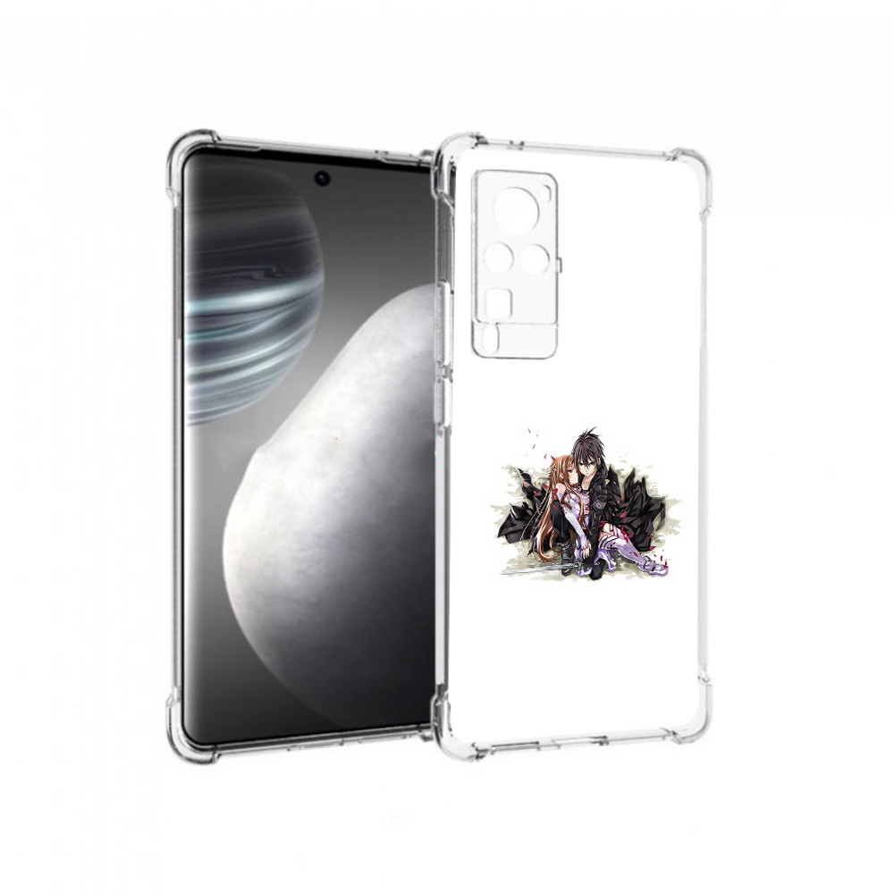 

Чехол MyPads Tocco для Vivo X60 pro аниме асуна (PT226972.385.222), Прозрачный, Tocco