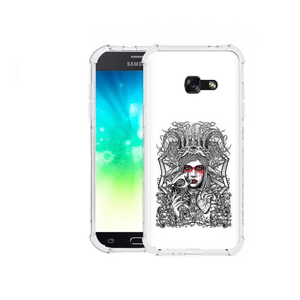 

Чехол MyPads Tocco для Samsung Galaxy A3 (2016) грусная девушка, Прозрачный, Tocco
