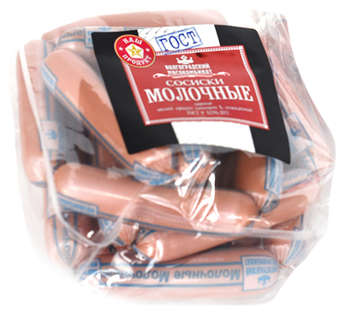 

Сосиски Волгоградский мясокомбинат Молочные