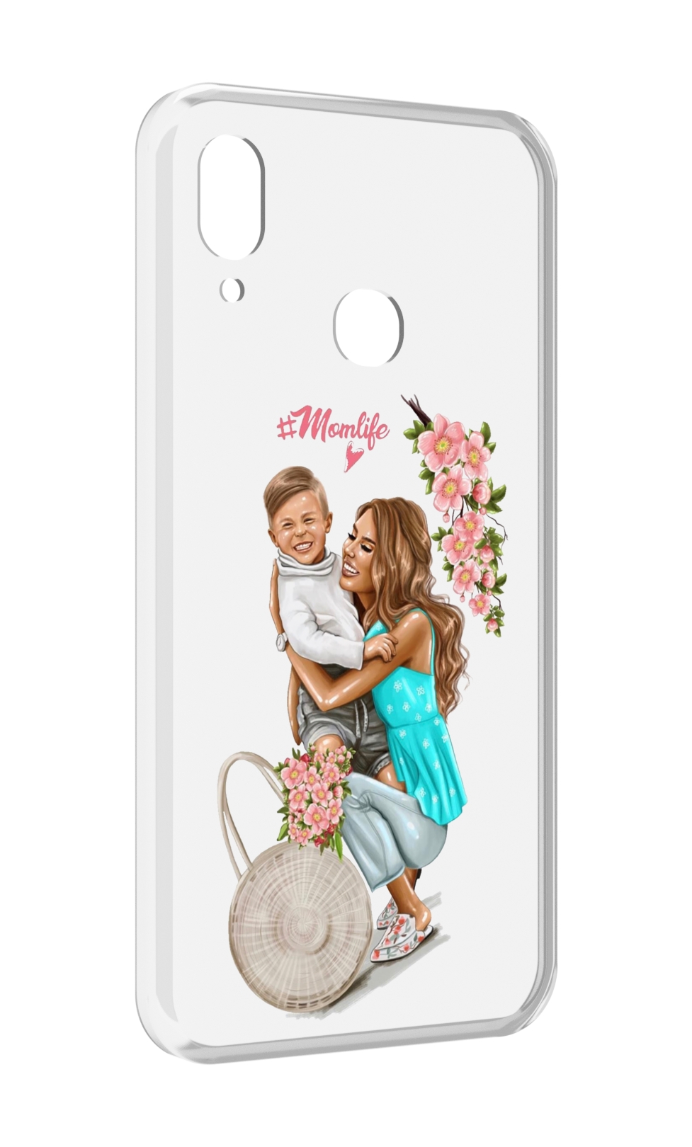

Чехол MyPads Momlife для BQ BQ-6040L Magic, Прозрачный, Tocco
