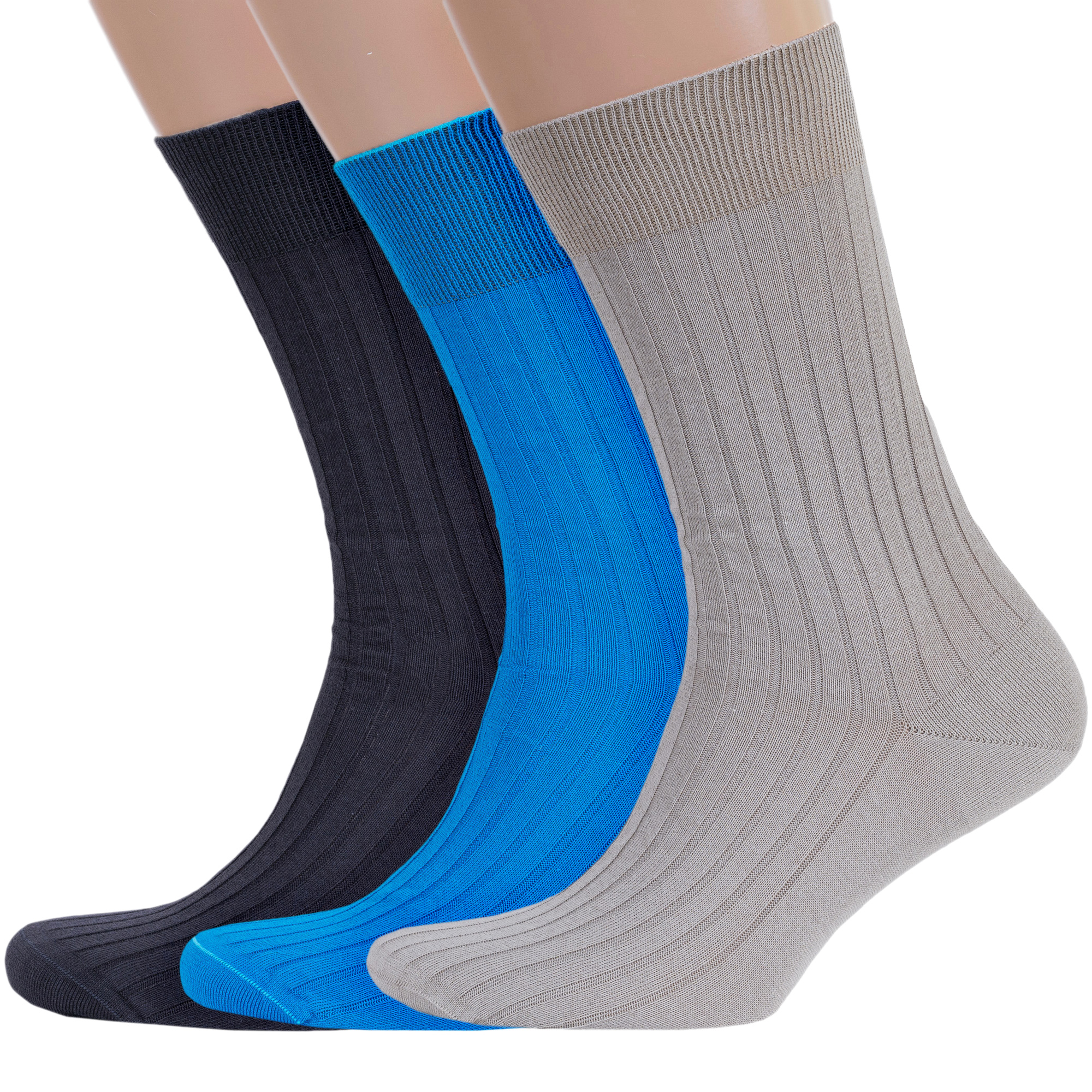 

Комплект носков мужских Rusocks 3-М3-11001 разноцветных 25, 3-М3-11001