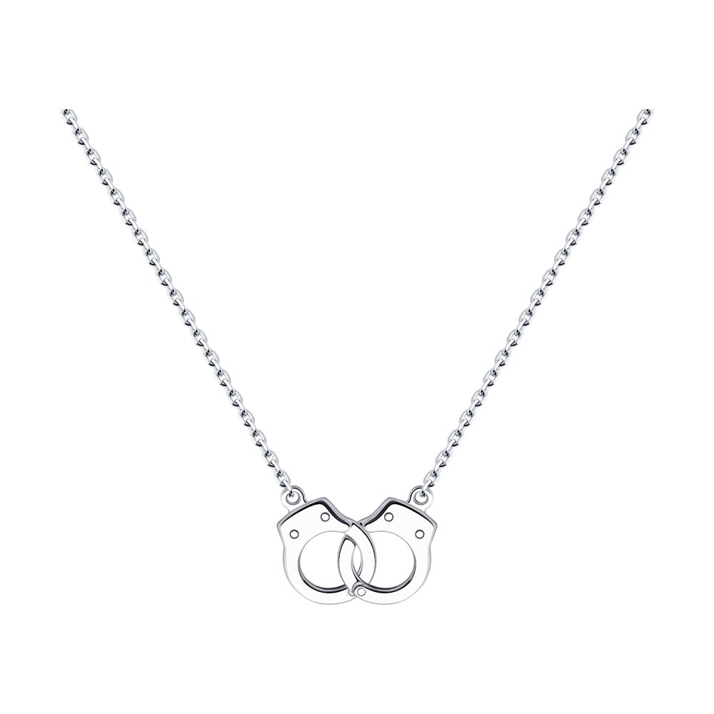 

Колье из серебра 40 см SKLV 94070408, 94070408