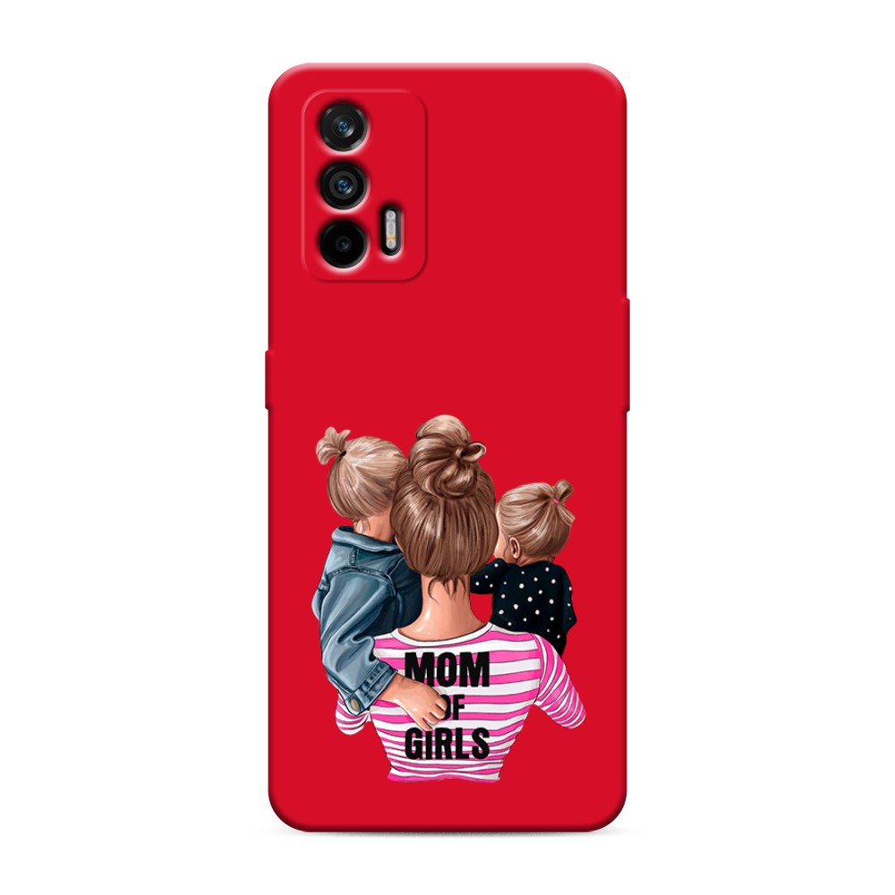 

Чехол Awog на Realme Q3 Pro/GT "Mom of Girls", Разноцветный, 256553-1