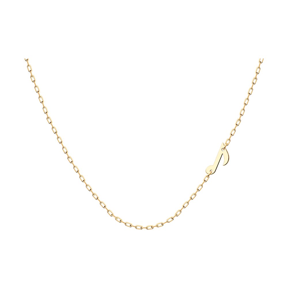 

Колье из красного золота 38 см SOKOLOV 70468, 070468