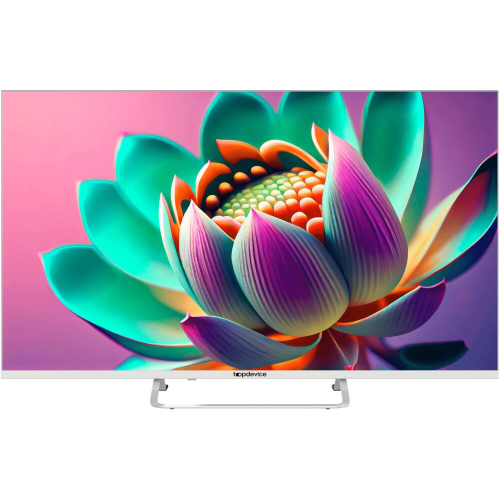 

Телевизор Topdevice TDTV43CS07U_WE, 43"(109 см), UHD 4K, Белый, TDTV43CS07U_WE