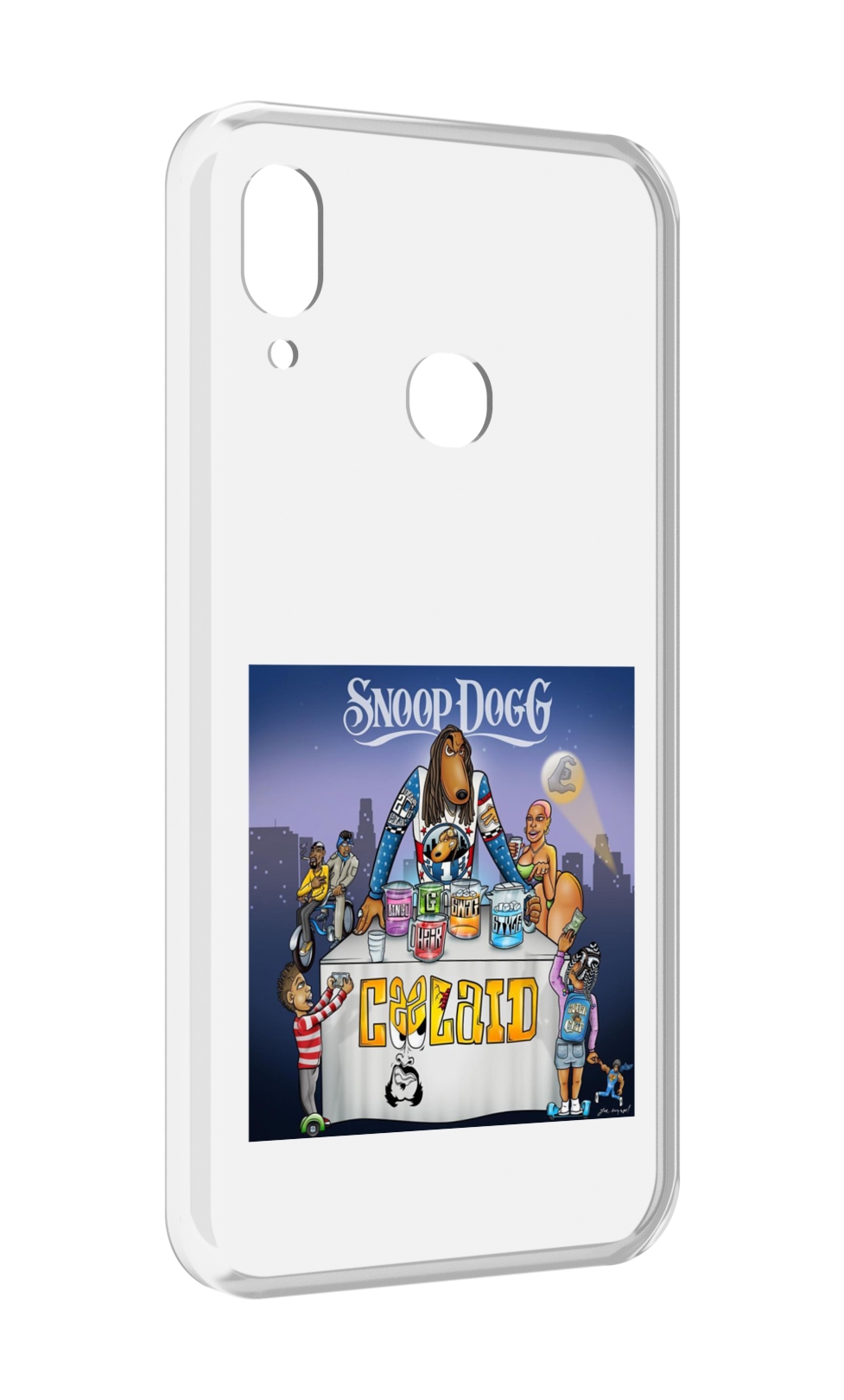 

Чехол MyPads Snoop Dogg COOLAID для BQ BQ-6040L Magic, Прозрачный, Tocco