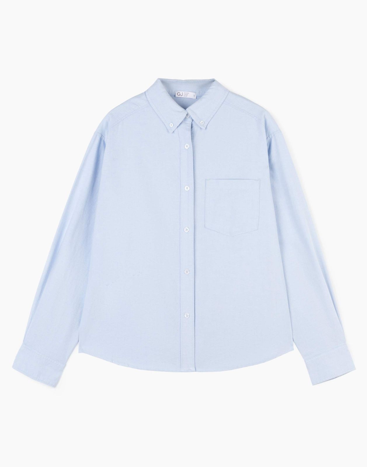 

Рубашка женская Gloria Jeans GWT003236 голубой XL/170, GWT003236