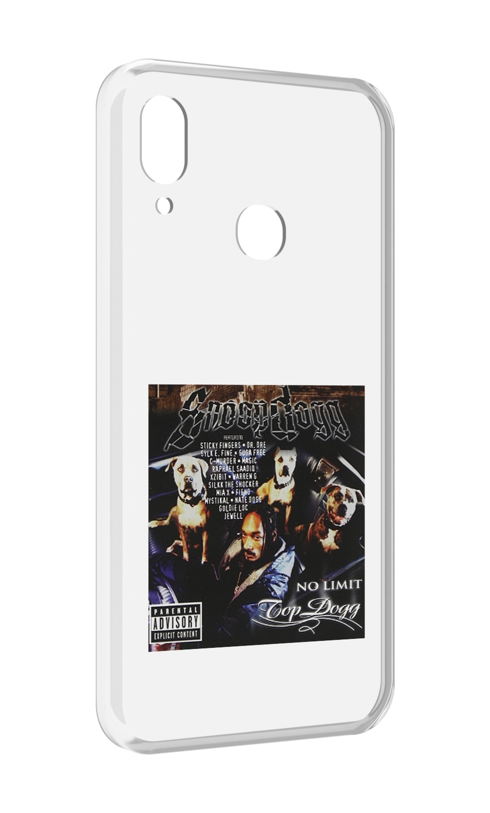 

Чехол MyPads Snoop Dogg NO LIMIT TOP DOGG для BQ BQ-6040L Magic, Прозрачный, Tocco