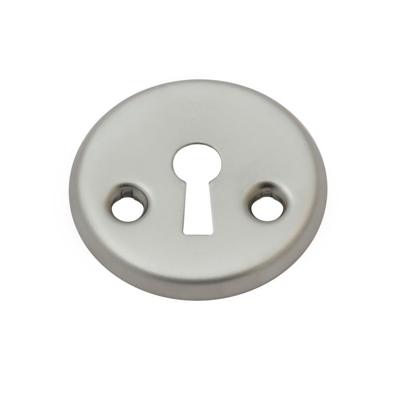 Накладка дверная НОРА-М ФНБ для финских дверей - Матовый хром накладка для цилиндрового механизма дверей самир kilit хром 2 шт