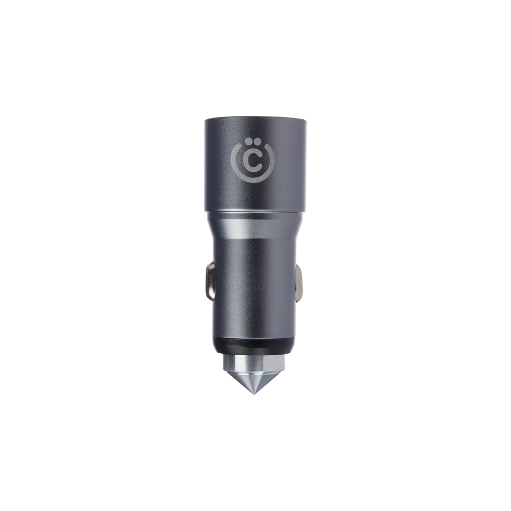 

ВСЁГАЗИН Устройство зарядное автомобильное, 2xUSB, 3А, QC 3.0, 12/24В, металл, 738043