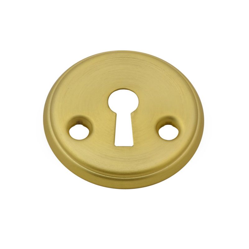 Накладка дверная НОРА-М ФНБ для финских дверей - Матовое золото накладка для цилиндрового механизма дверей самир kilit хром 2 шт