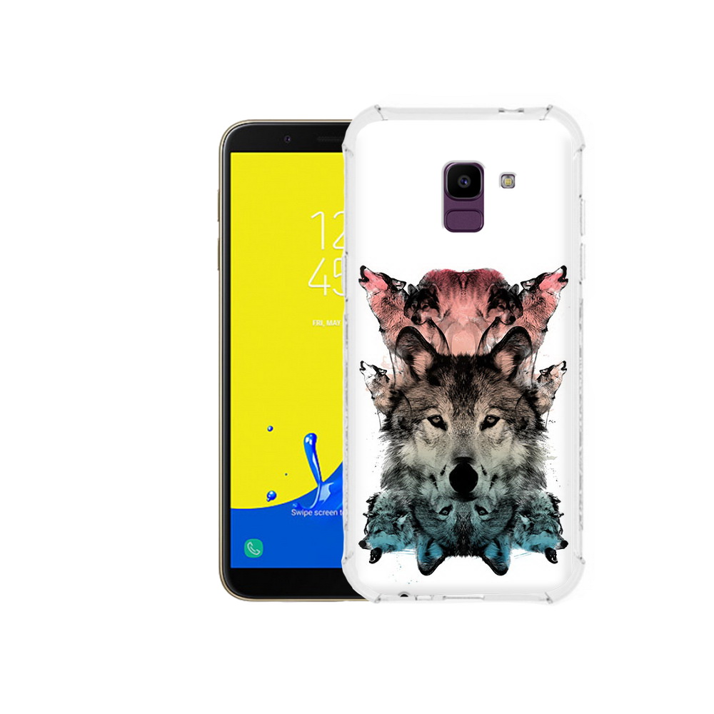 

Чехол MyPads Tocco для Samsung Galaxy J6 (2018) стая, Прозрачный, Tocco
