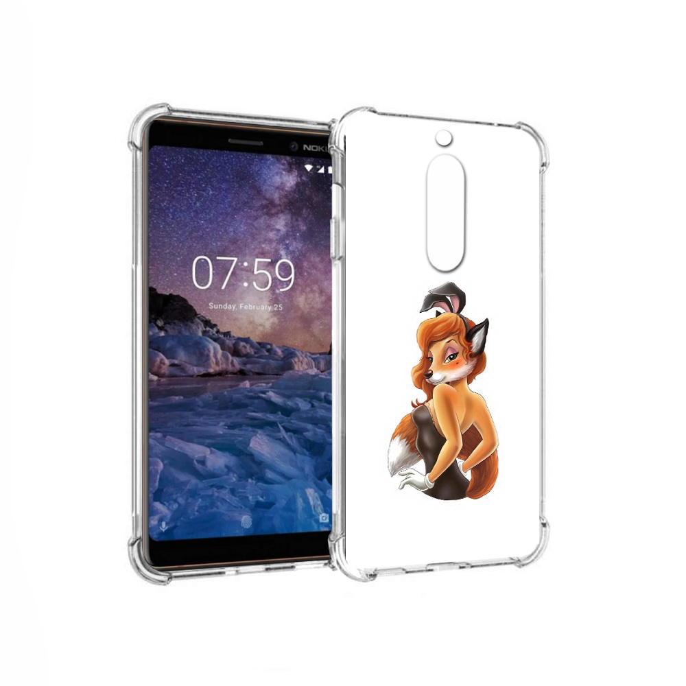 

Чехол MyPads Tocco для Nokia 7 баронесса (PT95887.123.227), Прозрачный, Tocco