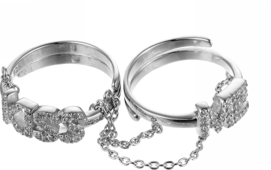 

Кольцо женское с фианитами из серебра Джей Ви R150132A_001, R150132A_001