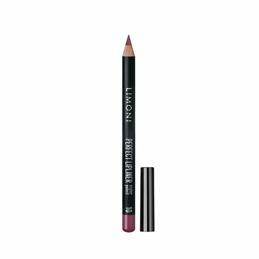 Карандаш для губ LIMONI стойкий с витаминами С и Е Perfect Lipliner, тон 10