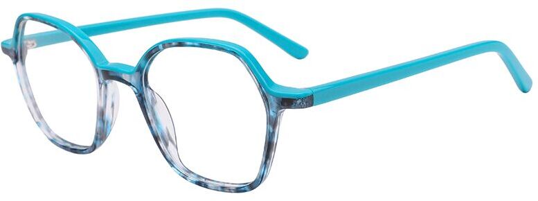 

Оправа для очков женская Glone WD4136 C2, teal/blue pattern, WD4136 C2