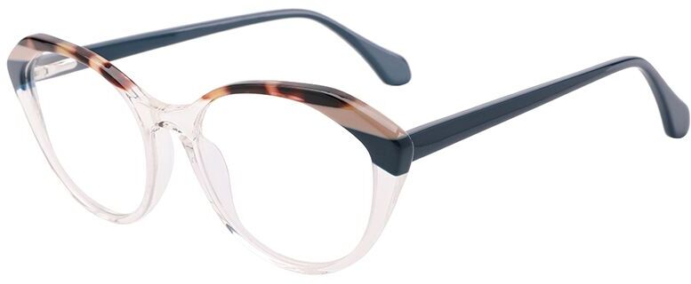 

Оправа для очков женская Glone WD4154 C2, tortoise/teal/crystal, WD4154 C2