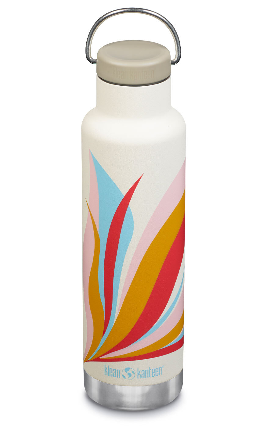 

Термобутылка Klean Kanteen NEW Insulated Classic 20oz (592 мл) Retro Swish, Разноцветный, Insulated Classic Narrow