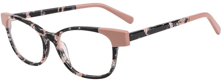 

Оправа для очков женская Glone WD4197 C1 R7, black-brown pattern/peach, WD4197 C1 R7