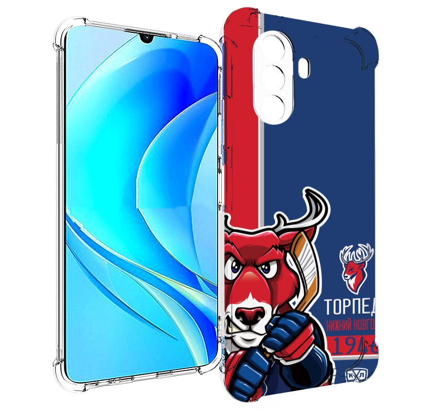 

Чехол MyPads хк торпедо нижнии новгород мужской для Huawei Nova Y70 / Nova Y70 Plus, Прозрачный, Tocco