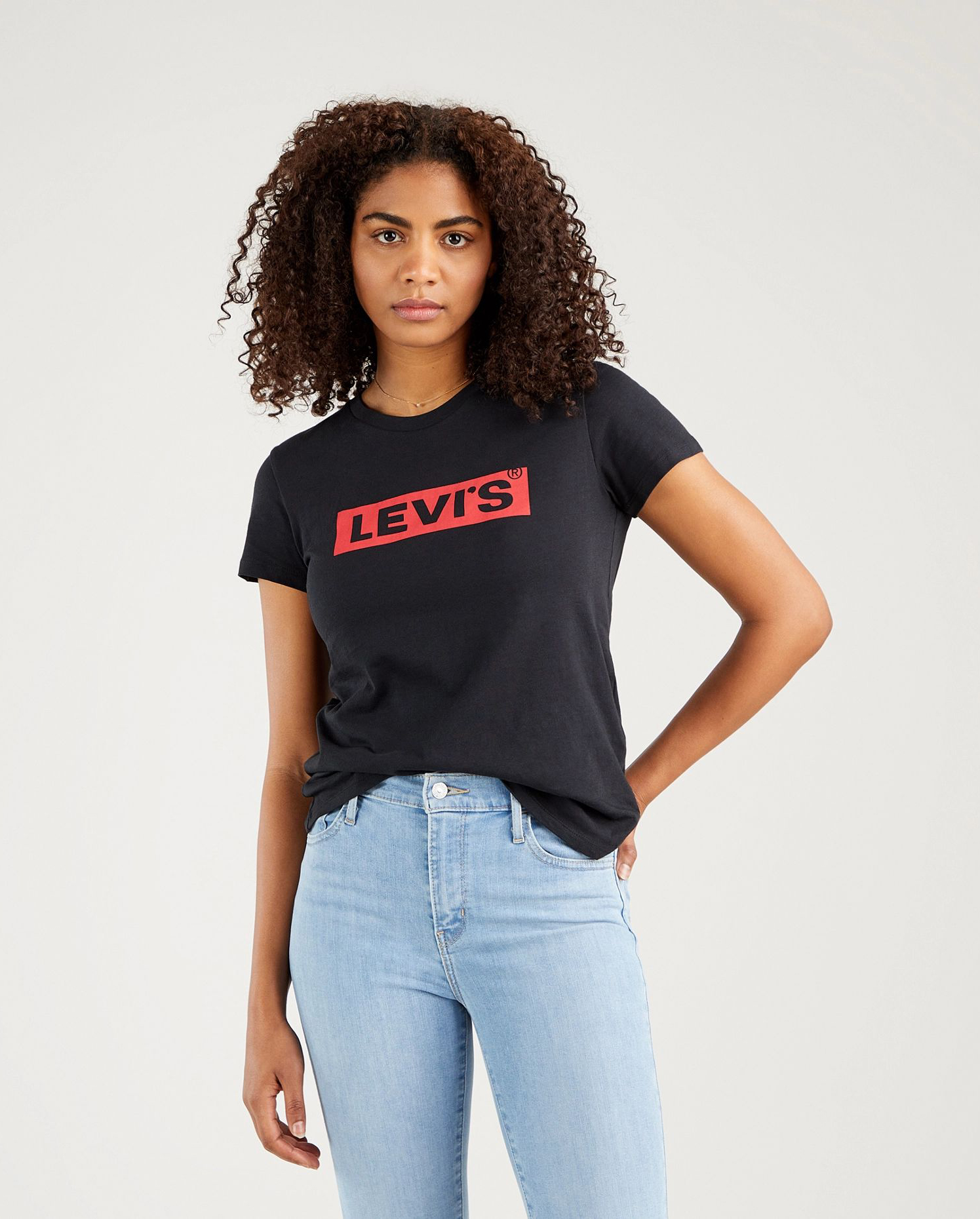

Футболка женская Levi's 17369-1506 черная L, 17369-1506
