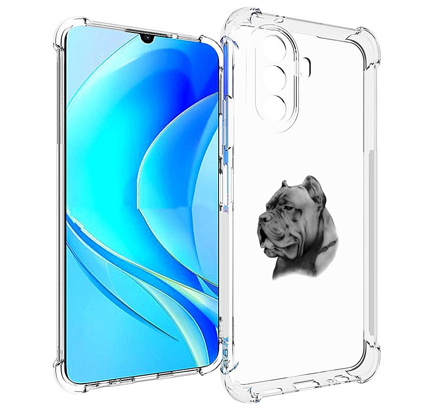 

Чехол MyPads грозный бульдог для Huawei Nova Y70 / Nova Y70 Plus (MGA-LX9N), Прозрачный, Tocco