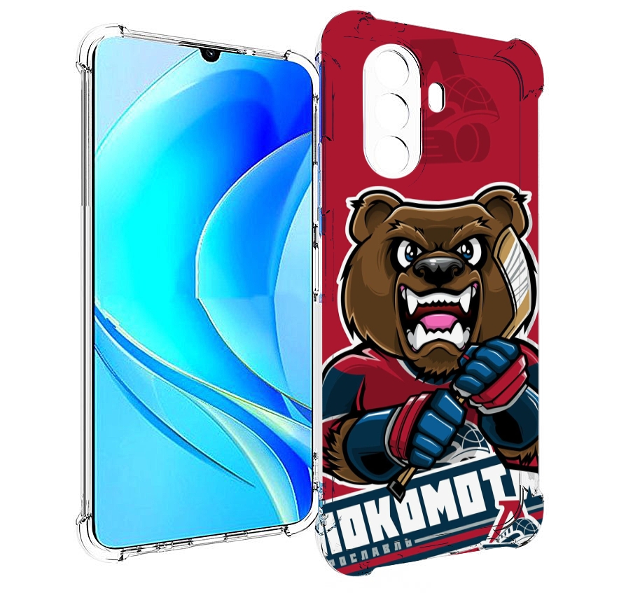

Чехол MyPads хоккеи локомотив ярославь мужской для Huawei Nova Y70 / Nova Y70 Plus, Прозрачный, Tocco