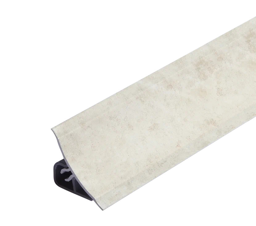 

Плинтус для столешницы 100 см Цвет- Опал светлый, Серый