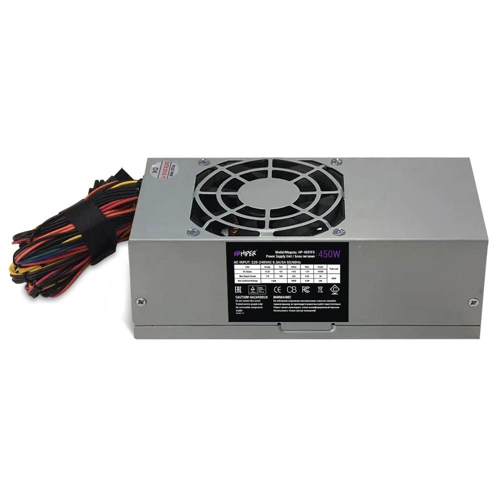 

Блок питания HIPER HP-450TFX 450W, HP-450TFX