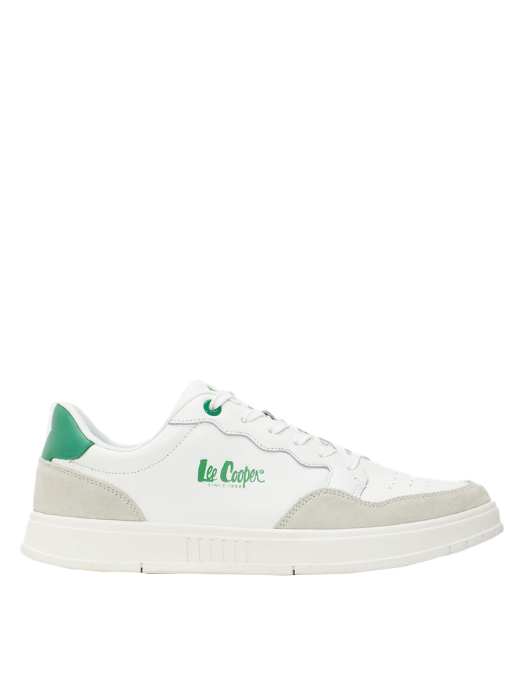 

Кеды мужские Lee Cooper 22W-LEE001/WHGRN белые 45 RU, Белый, 22W-LEE001/WHGRN
