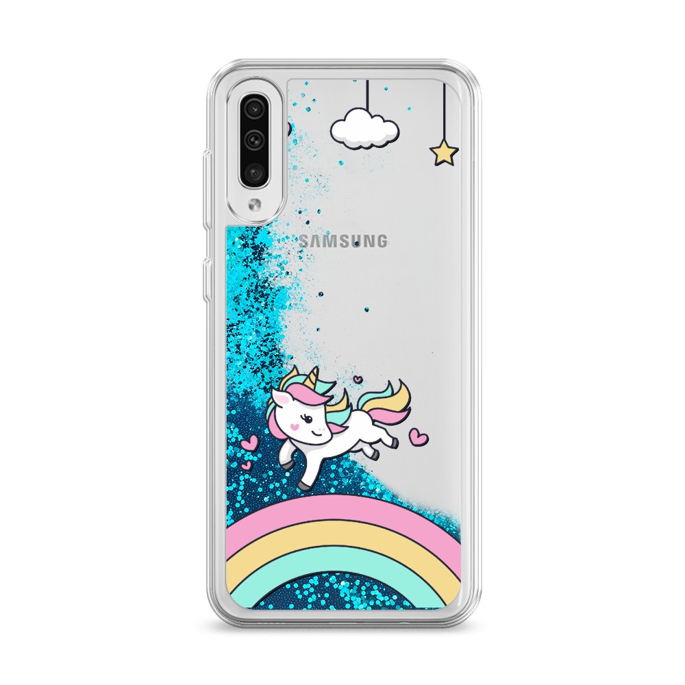 

Чехол Awog на Samsung Galaxy A50/A30S "Единорог на радуге", Разноцветный, 27793-1