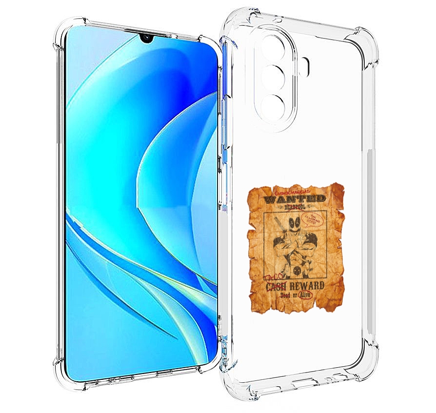 

Чехол MyPads дедпул для Huawei Nova Y70 / Nova Y70 Plus (MGA-LX9N) / Huawei Enjoy 50, Прозрачный, Tocco